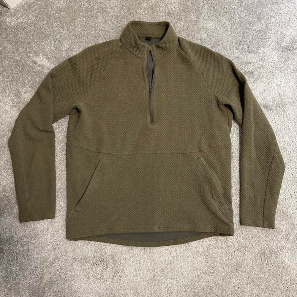 Lululemon At Ease 1/4 Zip Large